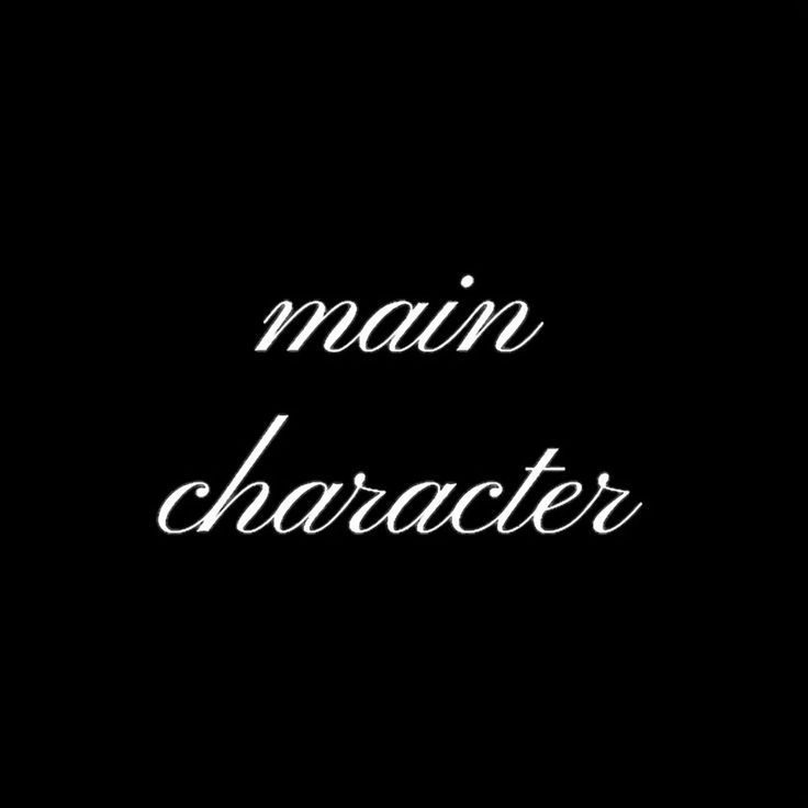 main character
